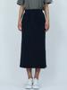Code Iam Milano Stretch H-Line Long Skirt Navy