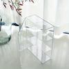 1 pièce Vitrine en acrylique à porte ouverte avec poignée, rangement transparent anti-poussière de grande capacité, peut stocker des modèles et des cosmétiques