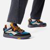 Li Ning Wave PRO Slip Resistant Abrasion Resistant Low Top Skateboard Shoes Men's Black Blue White AECU031-3
