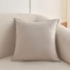 New Elegant Style Chenille Cushion Covers 18inch Square Polyester Throw Pillowcase Soft Solid Color Pillow Cases Bedroom Decor