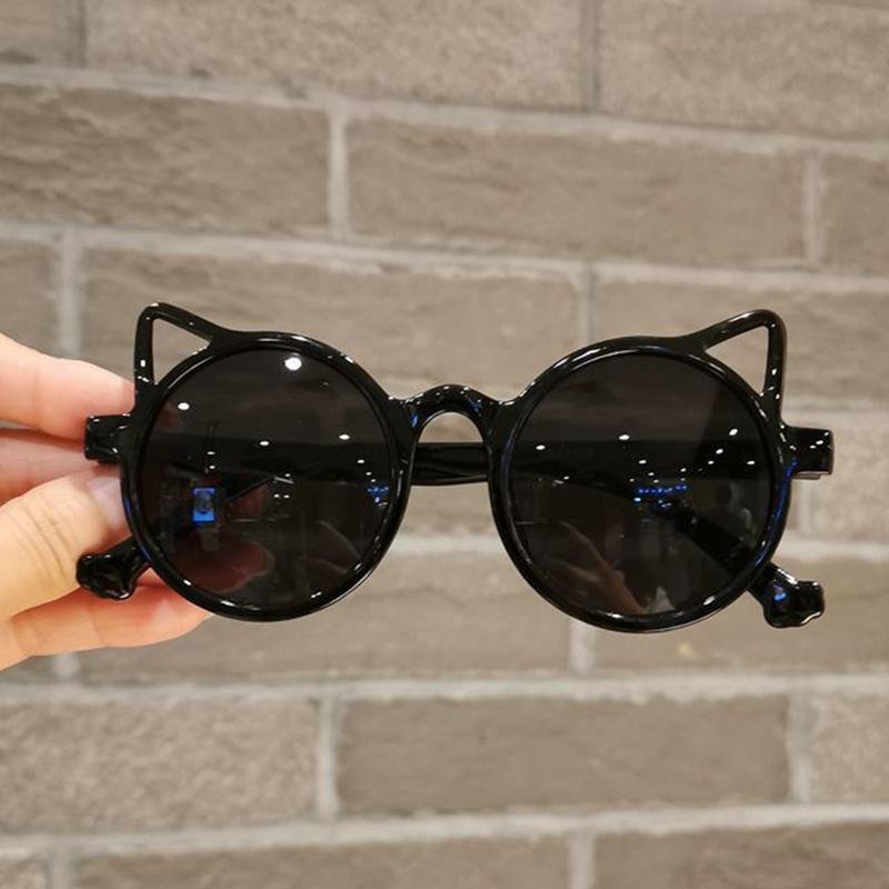 1PC Girls Boys Cute Animal Cartoon Ears Sunglasses Outdoor Sun Protection Children Lovely Vintage Sunglasses Protection Classic Kids