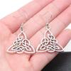 14 Styles New Fashion Amulet Triquetra Sign Earrings For Women Viking Dangle Earrings Cool Amulet Jewelry