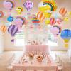 Back-to-School, Mid-Autumn Festival, National Day Hanging Hot Air Balloon Paper Lantern for Ceiling Decoration