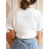 T-shirt d'été décontracté pour femme - Taille européenne - Motif papillon doré - Impression « Butterfly Butterfly », Manches courtes, Col rond, Tissu léger