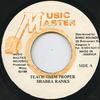 7inch Record SHABBA RANKS  Teach Them Proper NONE Music Master Jamaica Reggae Ska  Dub Used