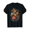 Vintage Flowers Floral Pressed Flower T-Shirt