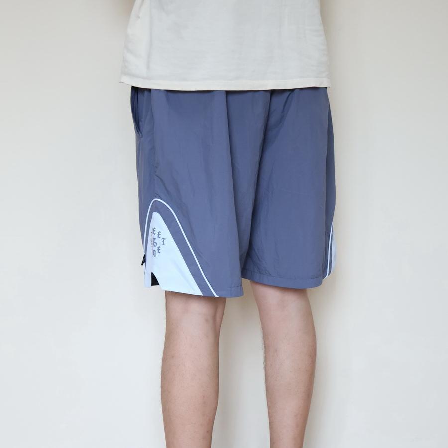 Li-Ning X Mister Cartoon Co-Branded Fan Wu Series Color-Block Straight-Leg Casual Shorts Men Bottoms Charcoal-Grey AKST755-1