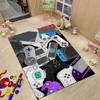 Fade Resistant 3D Game Carpet Non-Slip Soft Sofa Bedside Rug Washable Boys Bedroom Living Room Floor Mat Home Decor Gamer Gift