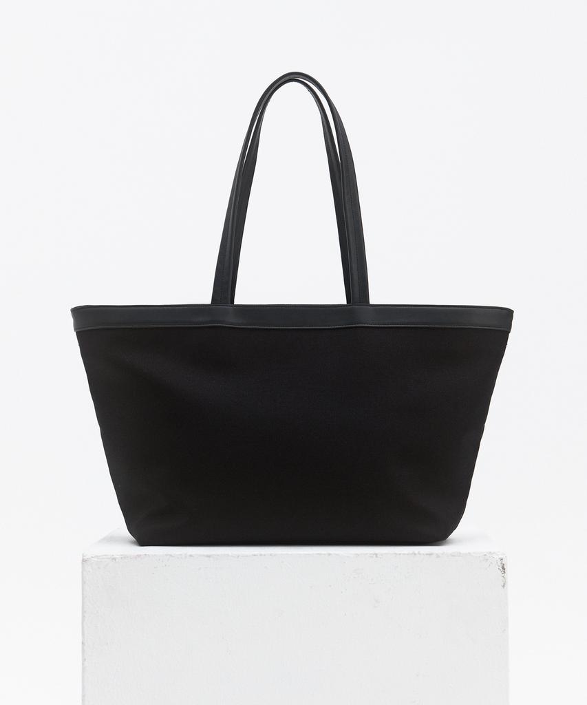 Winder Downtown Leather Trim Tote Bag - Black