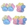 Squeezable Cat Paw Fidget Toy Soft Slow-Rising Stress Reliever Realistic Claw Design Novelty Decompression Gift for Kids Adults