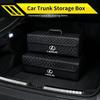 Auto Kofferbak Organizer Leer Gereedschap Opbergdoos Opbergen Opruimen Koffer Voor CT200h ES250 ES300h IS250 IS200 GS460 GX470 GS300