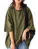 Antiqua Baskisch Khaki Damen T-Shirt, Sweatshirt, NA-00487, XL, 02,
