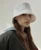 RAVEROUS Basic Logo Bucket Hat White