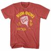Dum Dums World's Best Pop Red Heather Adult T-Shirt Mens Womens Tees Top