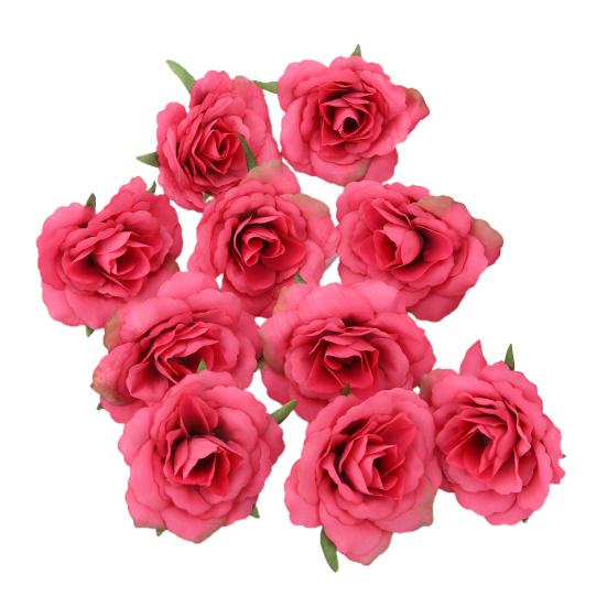 10 Teile/satz Simulation Blume Kopf Lebendige Langlebige Multifunktionale Künstliche Rose Blume Köpfe für Zuhause