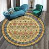 Covor rotund Marocan Covor pentru zona fotoliului Moale Antiderapant Culoare deschisă Decor cameră de zi Covoare Lavabile Covoraș pentru hol