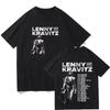 Lenny Kravitz Live2026 Graphic T Shirt Unisex High Quality T Shirt Fashion Women Short Sleeve Top Punk Music Style Streetwear