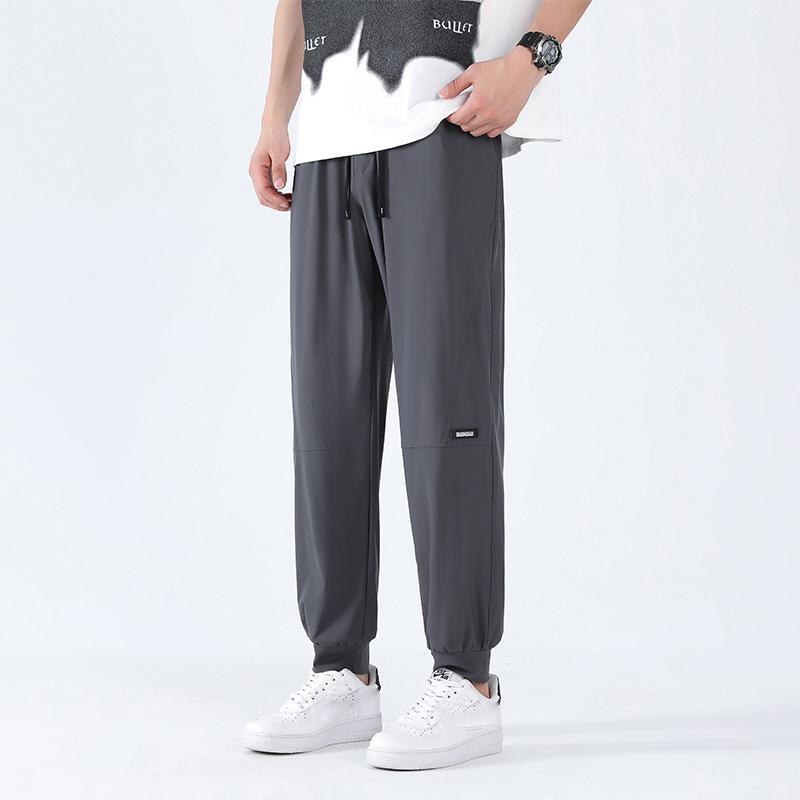 Zomer Heren Hoge Elastische Joggingbroek Grote Maat Gym Joggers Hardlopen Sneldrogende Sportbroek Herenkleding