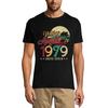 T-shirt da uomo Vintage agosto 1979 retrò - maglietta regalo per il 42esimo compleanno