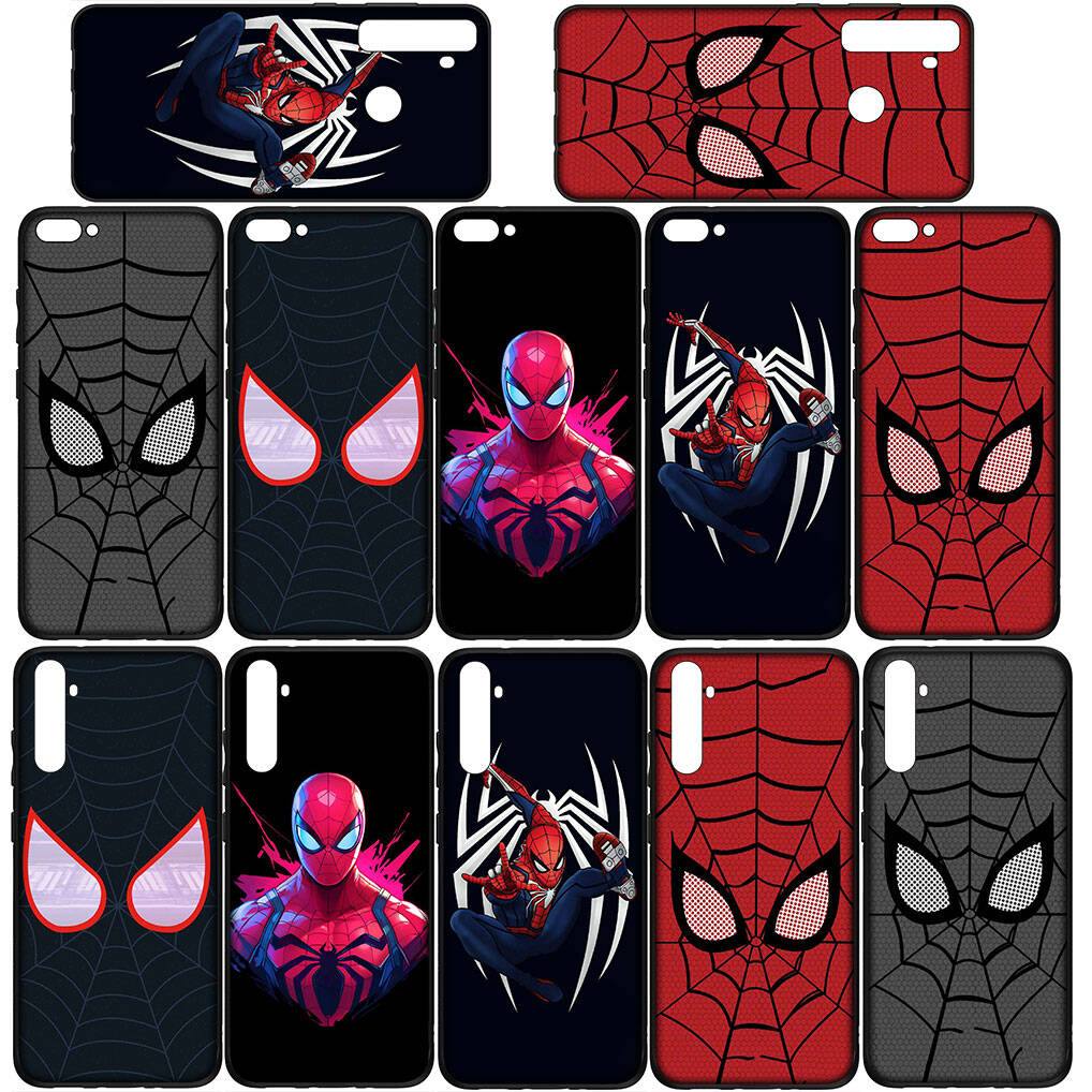 For Motorola Moto Edge 70 60 50 G54 G86 Samsung Galaxy S25 iPhone 17 16 15 Xiaomi Redmi Note 14 13 Pro Phone Case Wallpaper Spider Man Spiderman Cover
