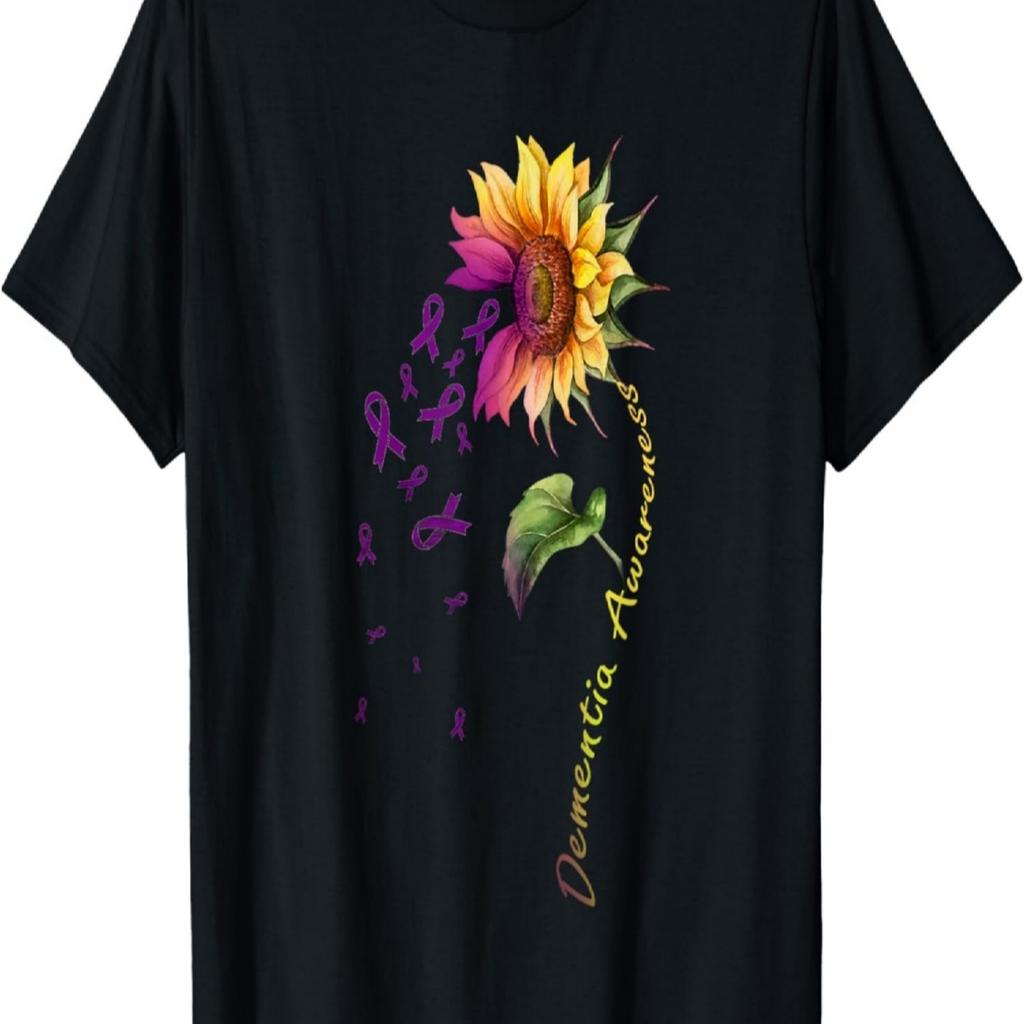 Dementia Awareness Sunflower Shirt T-Shirt