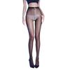 Women'S Stockings Aurora One-Line Crotch Transparent Seamless Sockings Ultra-Thin 640-Pin Oil Shiny Pantyhose Night Club Wear
