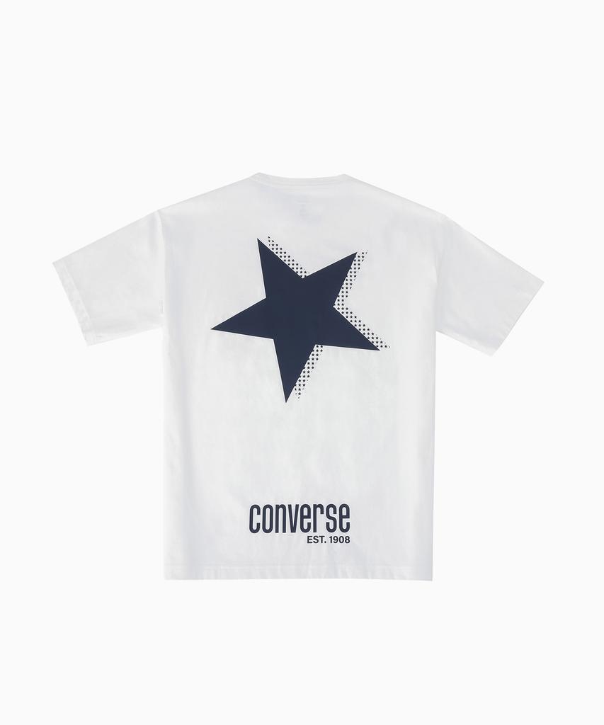 Keonbeoseu Sorona Star Icon T-Shirt Vintage White Mcj785-W70