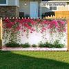 2D Romantischer Bougainvillea Wandhintergrund Hochzeit Junggesellinnenabschied Fotokabine Hintergrund