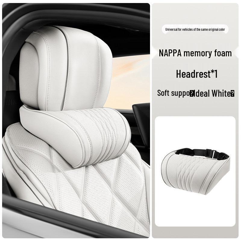 Compatible Neck and Lumbar Support for 26 Nio Models (ES8/ES6/ET5) - Car Headrest Pillow and Backrest Accessories.
