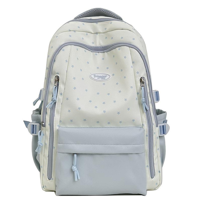 Schoolbag Mori Ins Cute Schoolbag Lightweight Korean Backpack Female Students Large Capacity Junior High School Versatile Casual Backpack