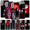 Case For Samsung Galaxy S22 S21 S20 Ultra FE S22 S21 S20 S10 S9 S8 Plus S10e S7 Edge Anime Uzumaki Naruto Red Uchiha Sasuke