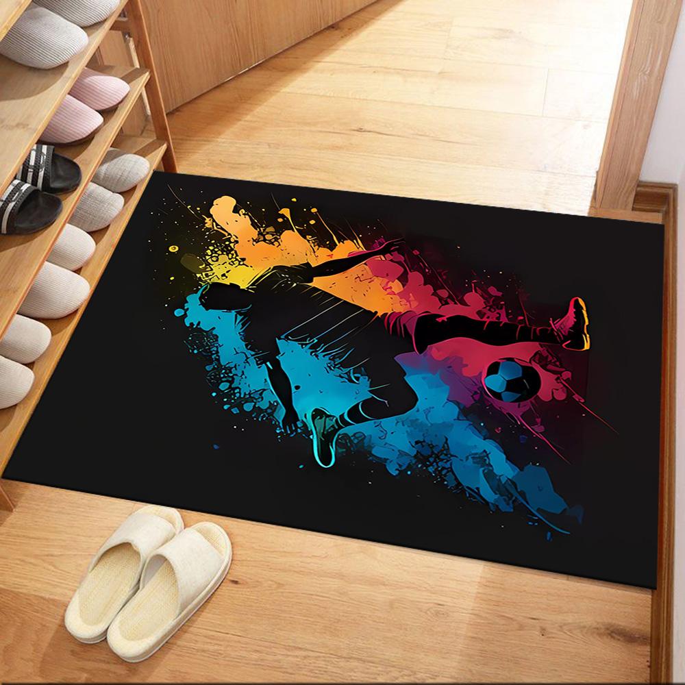 Dynamic Basketball Moves Floor Mats for Living Room, Bedroom and Room Decoration Are Suitable for Gifts.