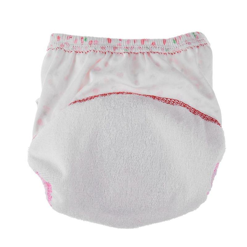 5Pcs Boys Girls Cotton Diaper Nappies Pants Reusable Potty Training Pants Washable Baby Diapers