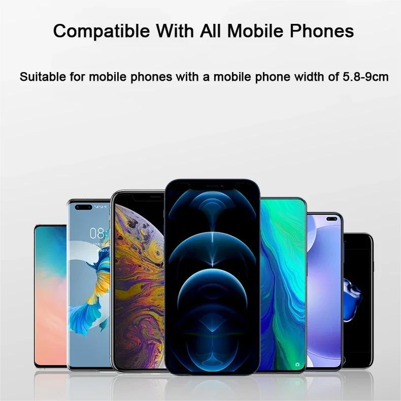 2025 NEW Universal Sucker Car Phone Holder 360° Windshield Car Dashboard Mobile Cell Support Bracket for iPhone Samsung Xiaomi