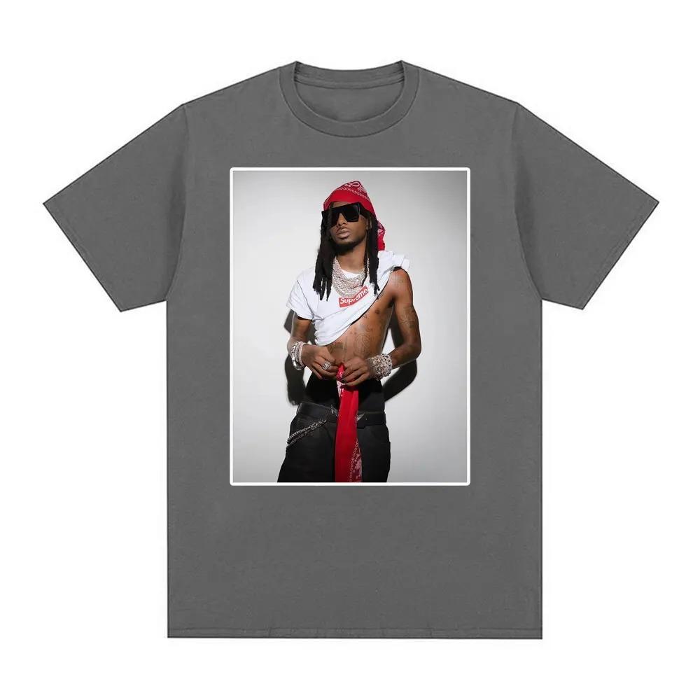 Playboi Carti Inspired Streetwear Tee Shirt Vintage Style Rap Aesthetic T-Shirt Women T-shirt Plus Size Unisex Best Selling Top