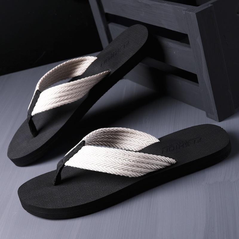 New Men's Slippers Women Flip-flops Personalized Beach Slippers