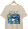 Maglietta Moderna Baseball Band per Fan, Maglietta Unisex Musicale Maglietta Unisex