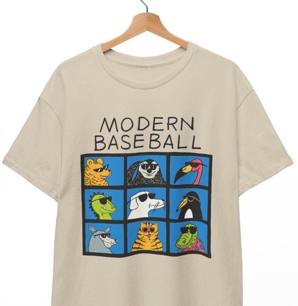 Maglietta Moderna Baseball Band per Fan, Maglietta Unisex Musicale Maglietta Unisex