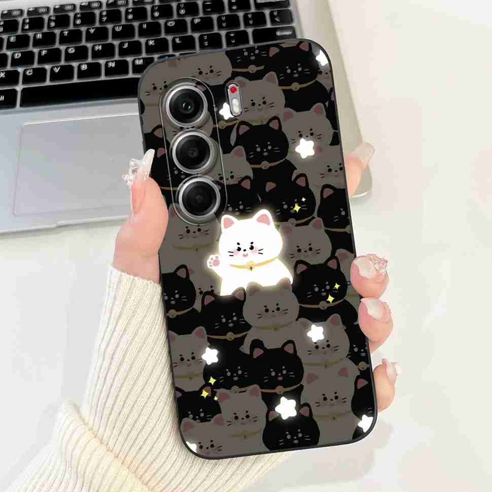 For Tecno Camon 40 Pro 5G 6.78" Case Cartoon Panda Astronaut Soft Silicone Matte Cover For Tecno Camon 40PRO 5G Phone Shell