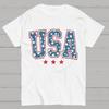 USA Stars and Stripes Geeky T-Shirt