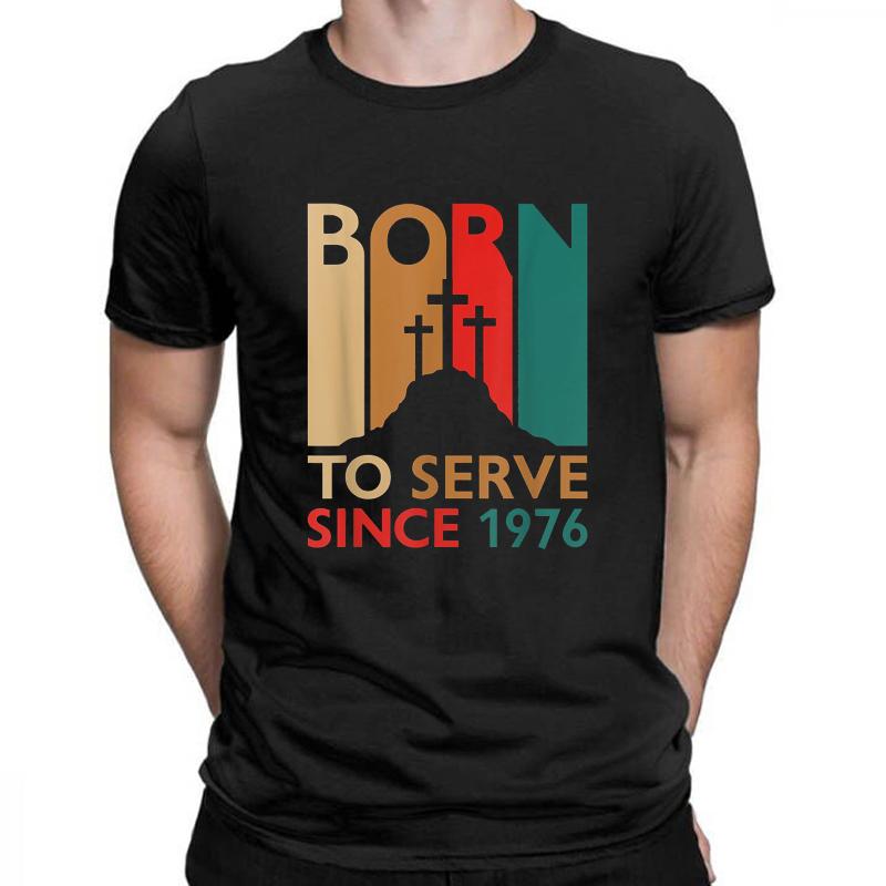 Ανδρικό T-Shirt Δώρο για τα 43α Γενέθλια Vintage 1976 Χρονιά T-shirts Γυναικείο T-shirt Casual Τοπ Μπλουζάκι Γυναικείο Καλοκαιρινά T-shirts
