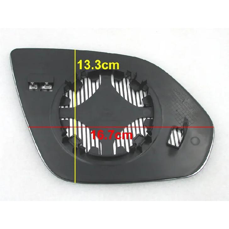 For Great Wall Haval F7 F7X Replacement Exterior Mirrors Reflective Lenses Rearview Mirror Blue Glass Lens Heating