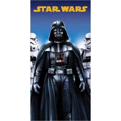 Toalha de banho - Star Wars - 70x140 cm - Preto - Sintético - Retangular