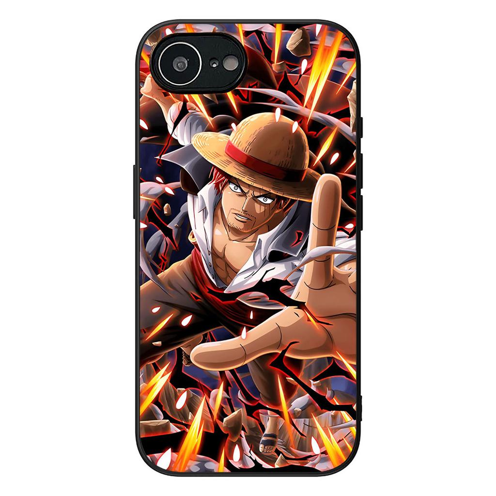 Red Hair Shanks One Luffy Pieces Protective Cover for Xiaomi Poco C85 C65 C75 X7 X6 M6 M8 F7 F8 Ultra F6 Pro Phone Case