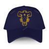 Outdoor Baseball Cap Black Cotton Hats Cover Bulls Awesome Japanese Anime Manga Asta Man Women Summer Hip Hop Caps Sunhat