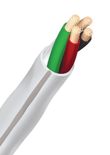 Hi-Fi Speaker Cable Kit for Bi-Wire Connections – AudioQuest SLiP-DB 16/4 Length: 2 X 3.0m, Acoustique Quality