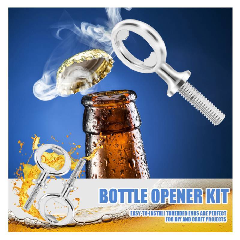 Zinklegierung DIY Schraubflaschenöffner mit kreativem Design für Bierliebhaber