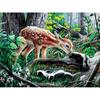 Diamond Painting Cross Stitch Forest Young Deer Full Square Diamond Embroidery