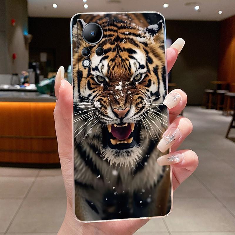 Casing For Infinix Note 12 G88 X663 X663C X663D Cover Luxury Dragon Cute Cool Boys Girls Transparent Soft TPU Phone Case Shells