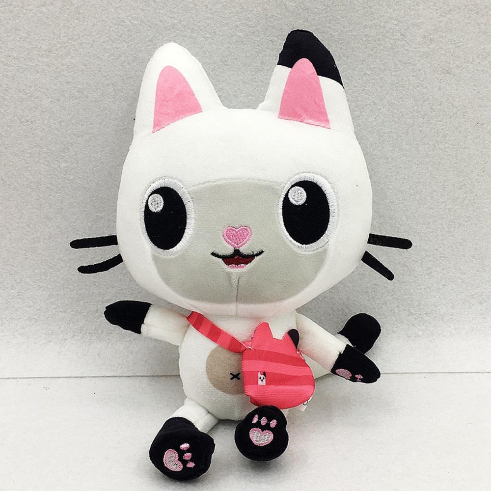 Animales de peluche Gabby Casa de muñecas Precioso juguete de peluche Gaby Casa de peluche Muñeco de gato Animales de peluche de dibujos animados Muñecos de peluche de gato sirena Niños